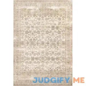 nuLOOM Deadra Vintage Floral Machine Washable Area Rug
