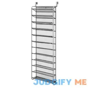 Mainstays 12-Tier Over The Door Shoe Rack for 36 Pairs