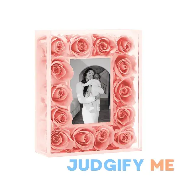 Mini Fleur Frame with Floral Acrylic Box Venus ET Fleur Mother's Day Gift Mini Fleur Frame with Floral Acrylic Box Venus ET Fleur Mother's Day Gift