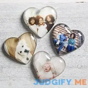 Photo Memories Personalized Mini Heart Photo Keepsakes - Unique Mother's Day Gifts