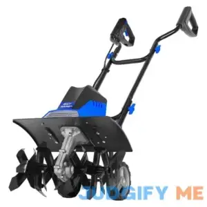 BILT HARD Tiller Cultivator 16 inch 13.5 Amp 6 Steel Tines Tillers for Gardening Foldable