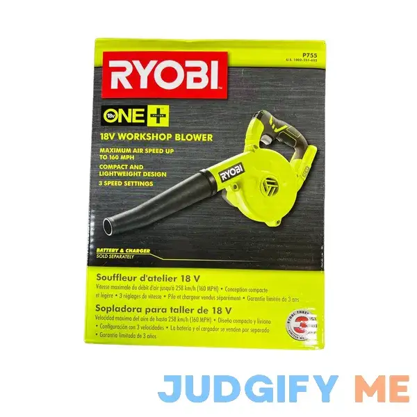 Ryobi 18-Volt ONE+ Compact Blower Ryobi 18-Volt ONE+ Compact Blower