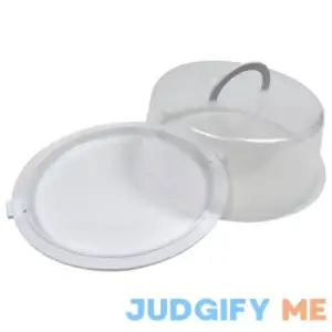 Sure Fresh Reusable Plastic Cake Container with Lid