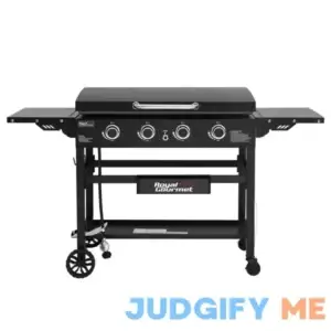Royal Gourmet 35-Inch Flat Top 4-Burner Gas Griddle with Hard Cover