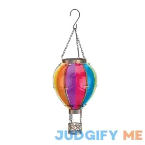 Regal Art & Gift Hot Air Balloon Solar Lantern