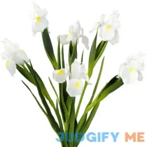 FiveSeasonStuff Iris Flower Flowers Artificial for Decoration Wedding Bridal Home Kitchen Party DГ©cor