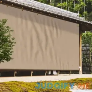 Outdoor Vinyl Patio Curtains / Privacy Curtains