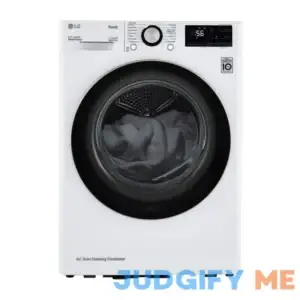 4.2 Cu.Ft. Smart Wi-Fi Enabled Compact Front Load Dryer with Dual Inverter HeatPump Technology LG DLHC1455W