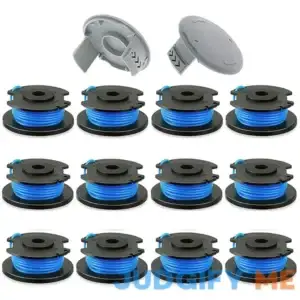AC14RL3A String Trimmer Spool for ryobi Weed Wacker String 11ft 0.065" Weed Eater String for ryobi String Trimmer Refill