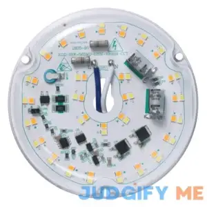 Ledytech Kit de luz LED de 3.93 pulgadas para techo empotrado panel de repuesto para panel de luz de ventilador de techo