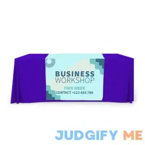Custom Logo Table Customize Your Own Personalizable Table Runner For Business & School Events BannerBuzz