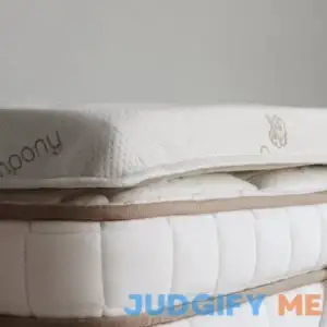 1.5" Eco-Certified Foam Mattress Topper - Twin - White - By Saatva