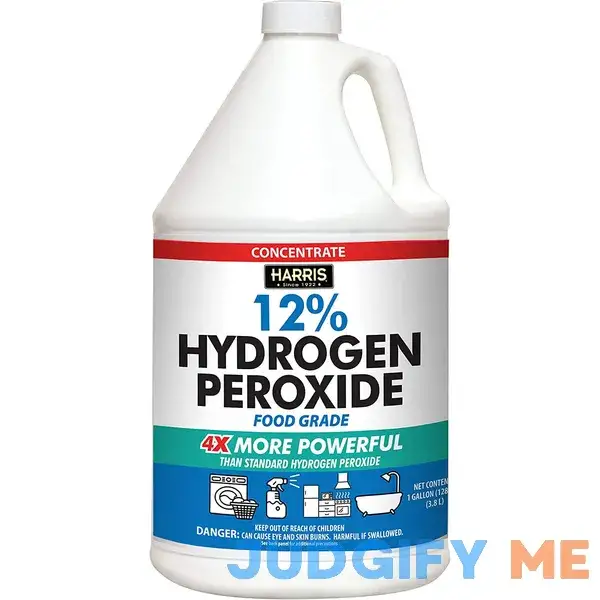 Harris 12% Concentrated Food Grade Hydrogen Peroxide Harris 12% Concentrated Food Grade Hydrogen Peroxide