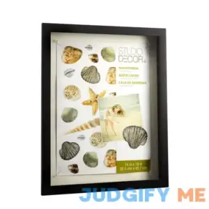 Black Front Opening Shadow Box By Studio Decor
