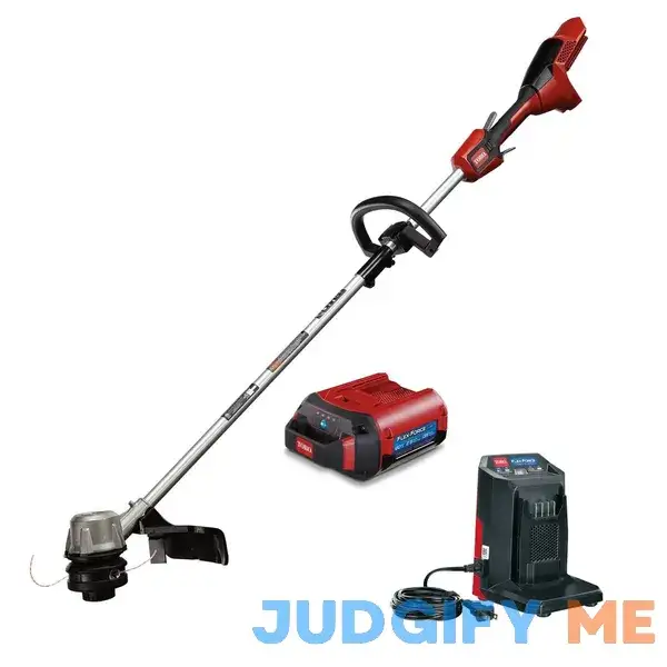 Toro Flex Force 60V Battery String Trimmer Kit Toro Flex Force 60V Battery String Trimmer Kit