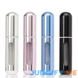 YOCASII 4PCS Refillable Perfume Atomizer Bottle Travel Perfume Mini Spray Bottles