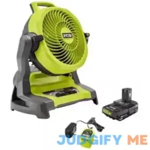 ONE+ 18V Cordless 7-1/2 in. Bucket Top Misting Fan Kit with 1.5 Ah Battery and Charger