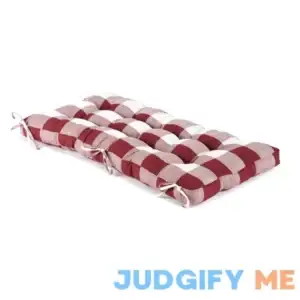 The Lakeside Collection Buffalo Check Bench Cushions
