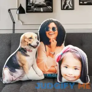 Custom Shaped Pillow - Turn Any Photo Into a Pillow - Perfect Gift - Made In USA