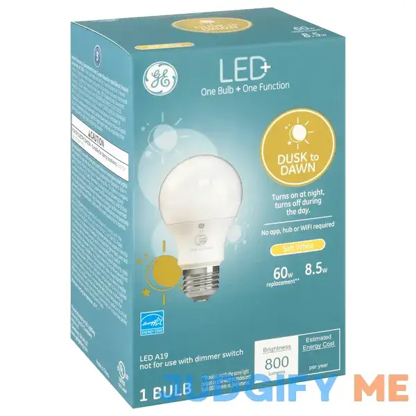 GE LED+ Dusk to Dawn Light Bulb Soft White GE LED+ Dusk to Dawn Light Bulb Soft White