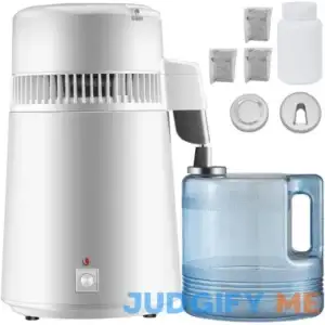 Water Distiller 750 Watt Purifier Filter 1.1 Gal. Fully Upgraded Disti