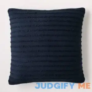 West Elm Soft Corded Pillow Cover Down Pillow Insert