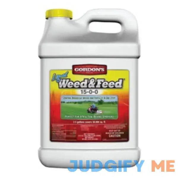 Gordon's 2.5 gal Liquid Weed & Feed 15-0-0 Gordon's 2.5 gal Liquid Weed & Feed 15-0-0