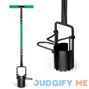 Altdorff 5-in-1 Lawn and Garden Tool Updated Bulb Planter Long Handle for Digging