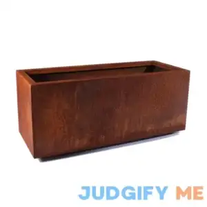 Veradek Corten Steel Long Box Planter