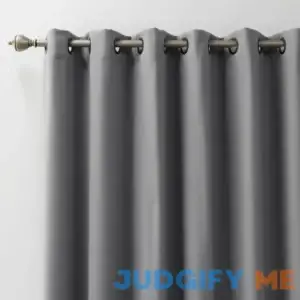 Best Home Fashion Wide Thermal Grommet Blackout Curtain