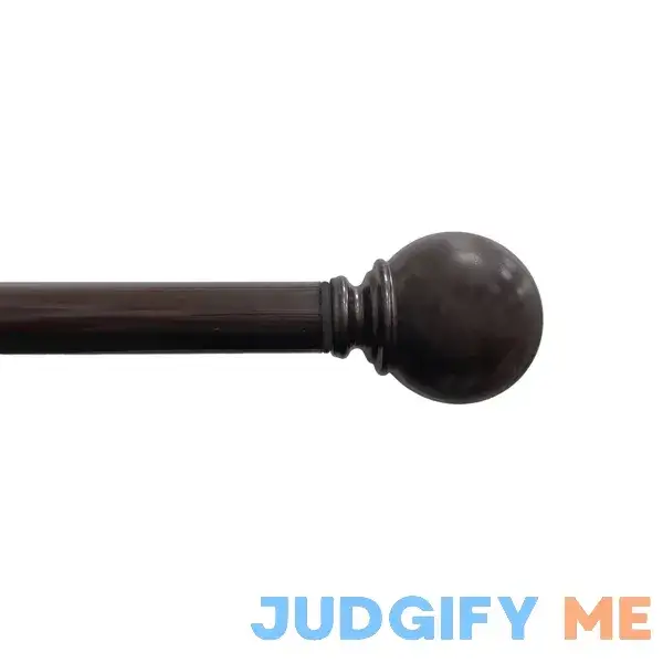 Mainstays 1 inch Ball Single Curtain Rod Mainstays 1 inch Ball Single Curtain Rod