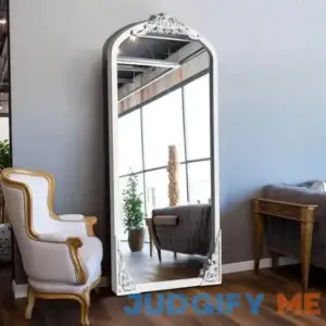 Anjulie Arch Solid Wood Mirror Full Length Mirror Wall Mirror Lark Manor