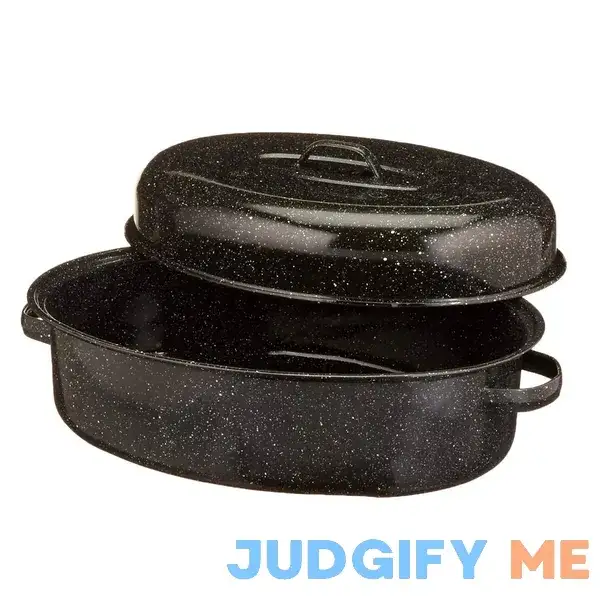 Graniteware 0509 Roaster / Cocotte Г enfourner 46 x 31 cm acier Carbon Graniteware 0509 Roaster / Cocotte Г enfourner 46 x 31 cm acier Carbon