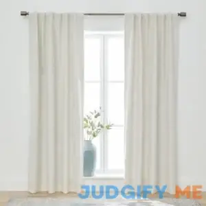 Better Homes & Gardens Blackout Linen Blend Curtain Rod Pocket Back Tab Panel