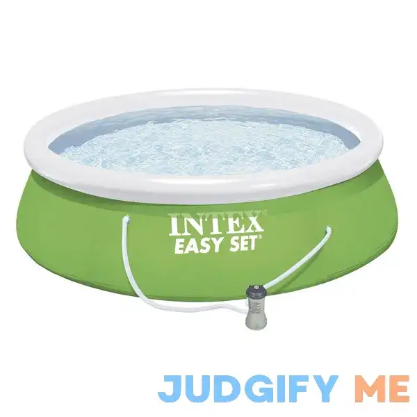 Intex Easy Set Above Ground Inflatable Pool Intex Easy Set Above Ground Inflatable Pool