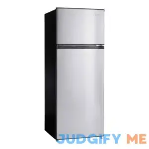 7.1 cu. ft. Top Freezer Refrigerator in Stainless Steel Look