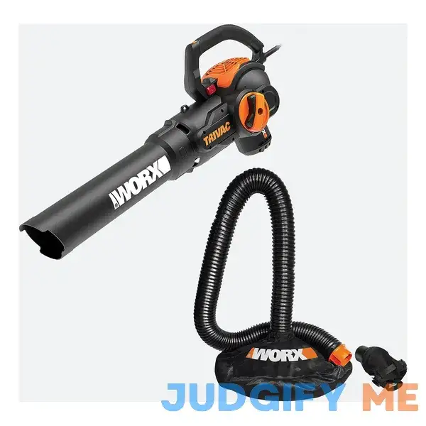Worx 70 MPH 620 CFM 12 Amp Electric Leaf Blower /Mulcher/Vac Worx 70 MPH 620 CFM 12 Amp Electric Leaf Blower /Mulcher/Vac