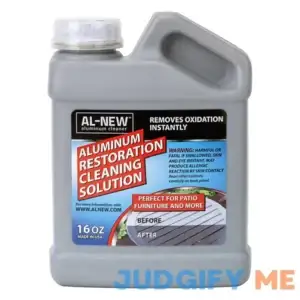 AL-NEW Aluminum Restoration Cleaning Solution Clean & Restore Patio Furniture