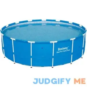 Bestway 15-Foot x 48" Round Frame Above Ground Swimming Pool