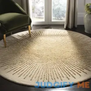 Amier Hand-Tufted Wool Beige/Beige Area Rug Wrought Studio Rug