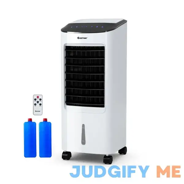 Costway Evaporative Portable Air Cooler Fan Humidifier with Remote Control Costway Evaporative Portable Air Cooler Fan Humidifier with Remote Control