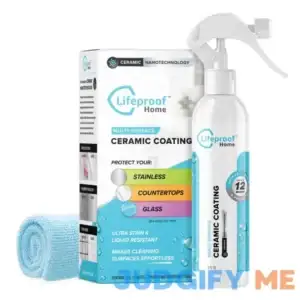 Lifeproof Ceramic Coating Spray Kit Shine Seal & Protect Kitchen & Bath Surfaces