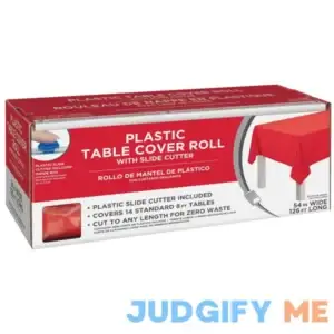 Amscan Boxed Plastic Table Roll