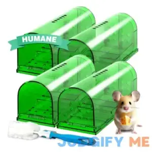 4 PACK Mouse Traps Humane Catch and Release