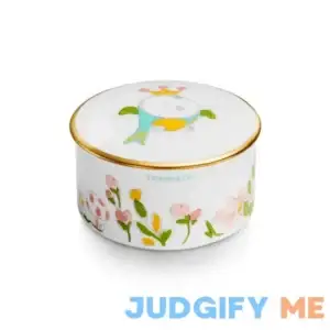 Tiny Tiffany Bird Baby Box