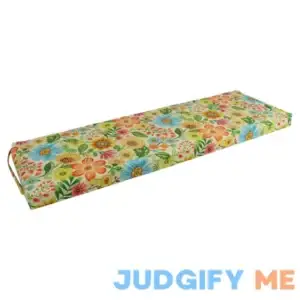 Blazing Needles Bench Cushion