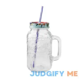 The Pioneer Woman Cassie 32-Fluid-Ounce Mason Jar Tumbler