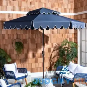 Bourbana 9' Market Umbrella Arlmont & Co. Fabric