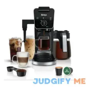 Ninja CFP300 DualBrew Specialty Coffee System Single-Serve K-Cup Pod Compatible