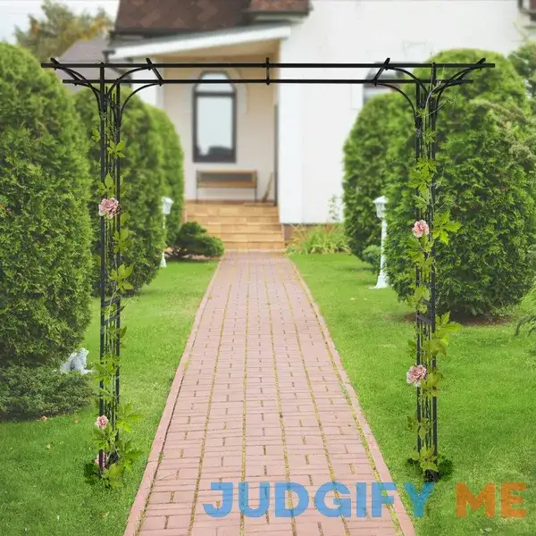 Thorold 81.1" W x 16.1" D x 85" H D Iron Arbor Charlton Home Thorold 81.1" W x 16.1" D x 85" H D Iron Arbor Charlton Home